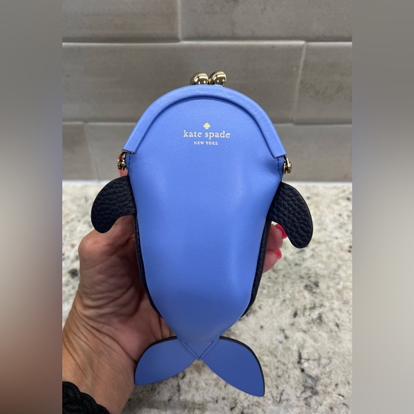 NWOT Kate Spade Novelty Whale Coin Purse - Picture 6 of 6
